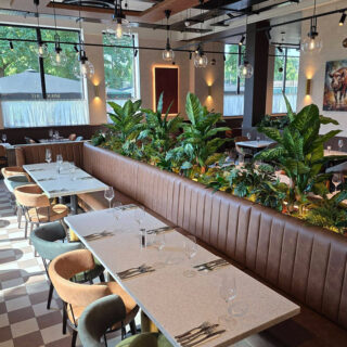 Soren Chairs at The Bourne Grill in Wimbourne Restaurant Chairs by DeFrae Contract Furniture