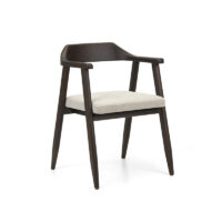 The Vitta Armchair is a contemporary upholstered wooden chair designed for restaurants, hotels and hospitality interiors, combining comfort, durability and timeless Scandinavian-inspired style.
