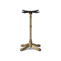 Bistro Gold Cast Iron Table Base for restaurants, cafés, bars and hotel dining areas