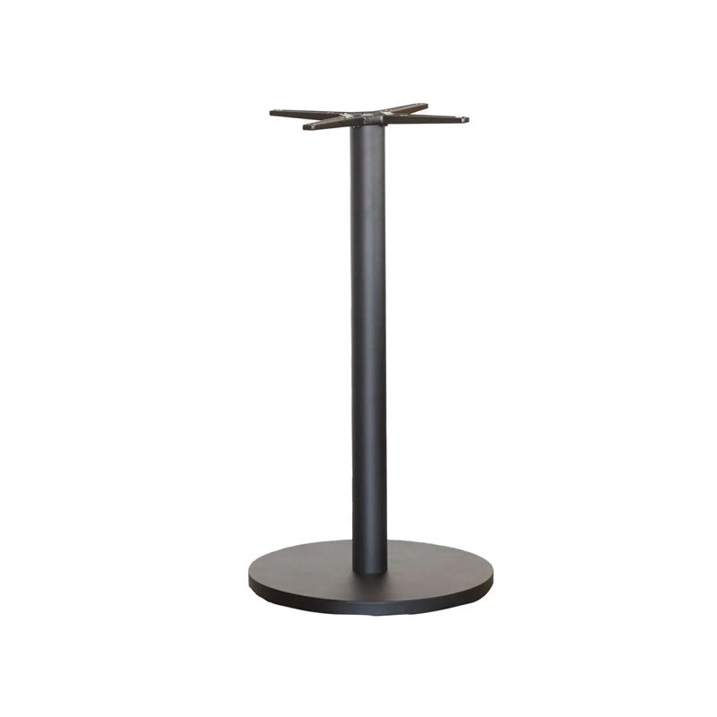 NOROCK™ Lunar Black Table Base DeFrae Poseur Height