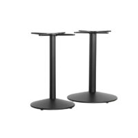 NOROCK™ Sol Black Table Bases Dining Height Self Levelling DeFrae